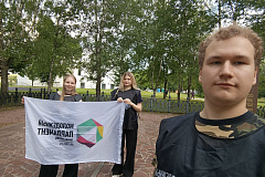 Члены Молодежной палаты района провели патронатную акцию