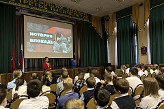 В районных школах прошли мероприятия, посвященные Дню воинской славы - Дню полного освобождения Ленинграда от фашистской блокады