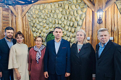 Торжественная встреча с членами районной общественной организацией «Союз воинов интернационалистов Афганистана – ветеранов боевых действий»